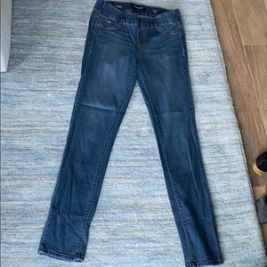 Pull on denim legging